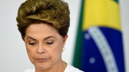 Dilma Rousseff, a la espera de la resolución en el Senado.
