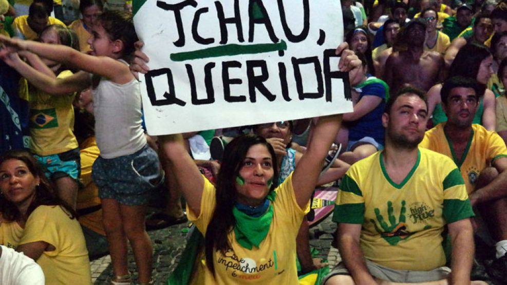 Las manifestaciones a favor y en contra de Dilma reflejaron la división del pueblo brasileño