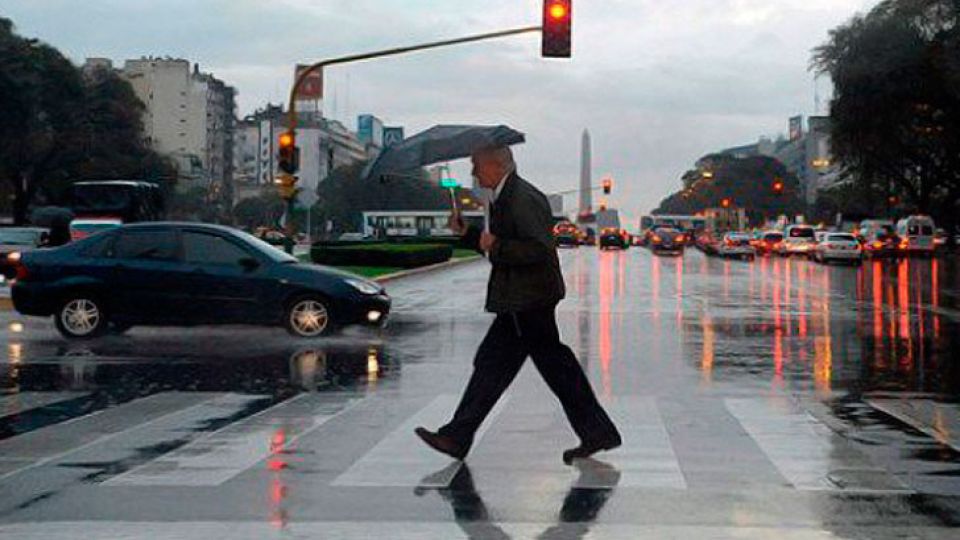 Lluvia y frío para gran parte de la semana