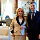 Mirtha Legrand y Mauricio Macri