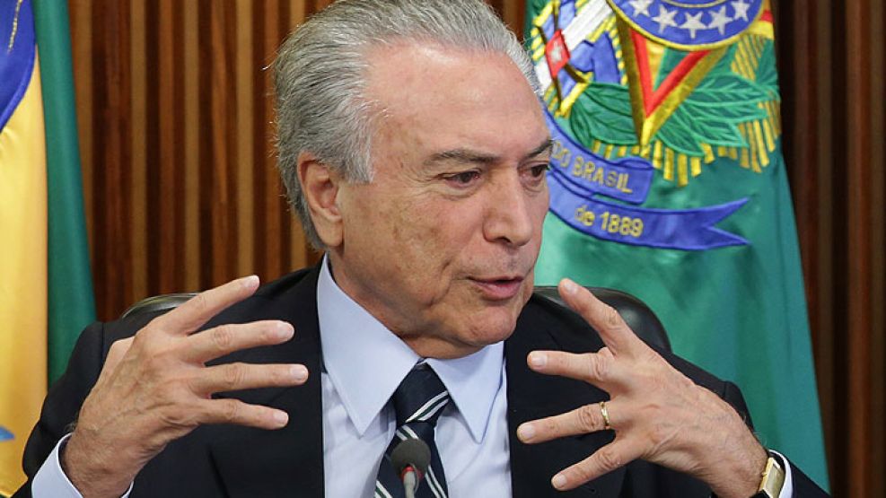 Michel Temer asumió como presidente de Brasil el jueves 12 de mayo.