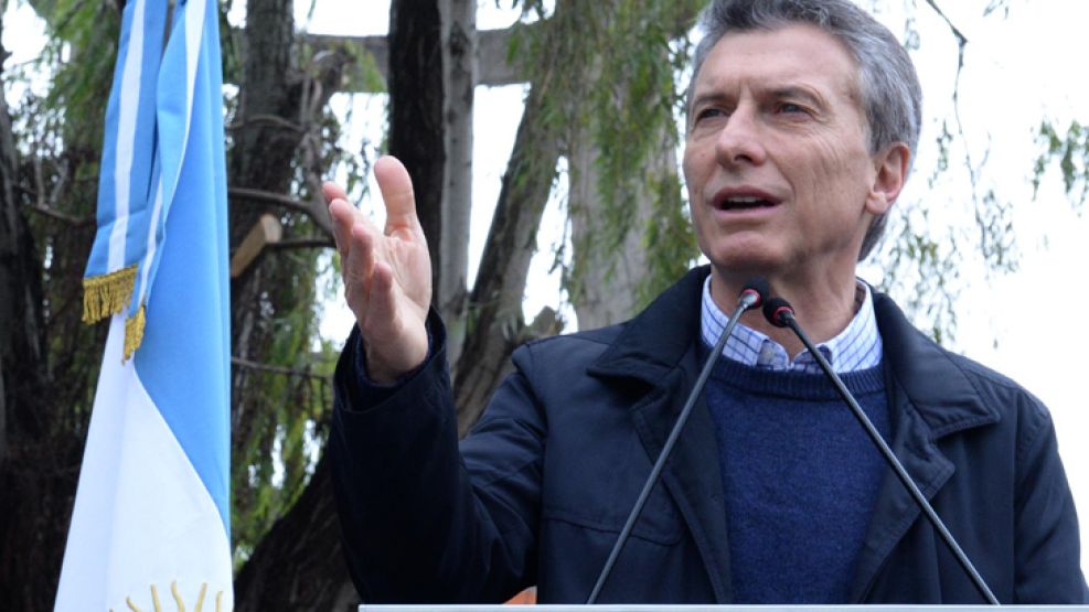 Mauricio Macri realizó el anunció junto a la gobernadora bonaerense María Eugenia Vidal.