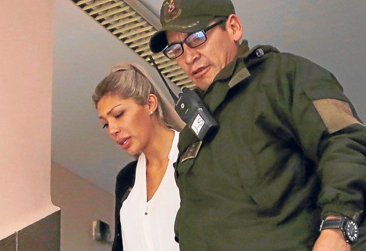 Gabriela Zapata, ex pareja del Presidente boliviano