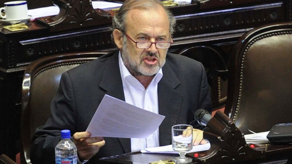 El diputado Eduardo Amadeo.