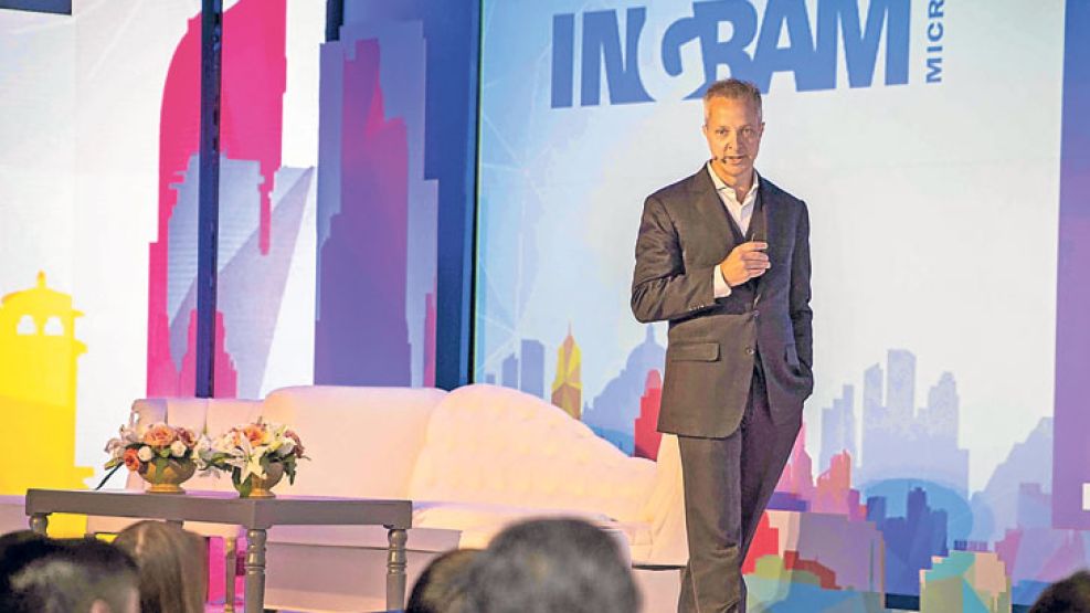 VISION. Mark Zilis, el CEO de Ingram Micro, que asegura “ya estar invirtiendo” en la Argentina.
