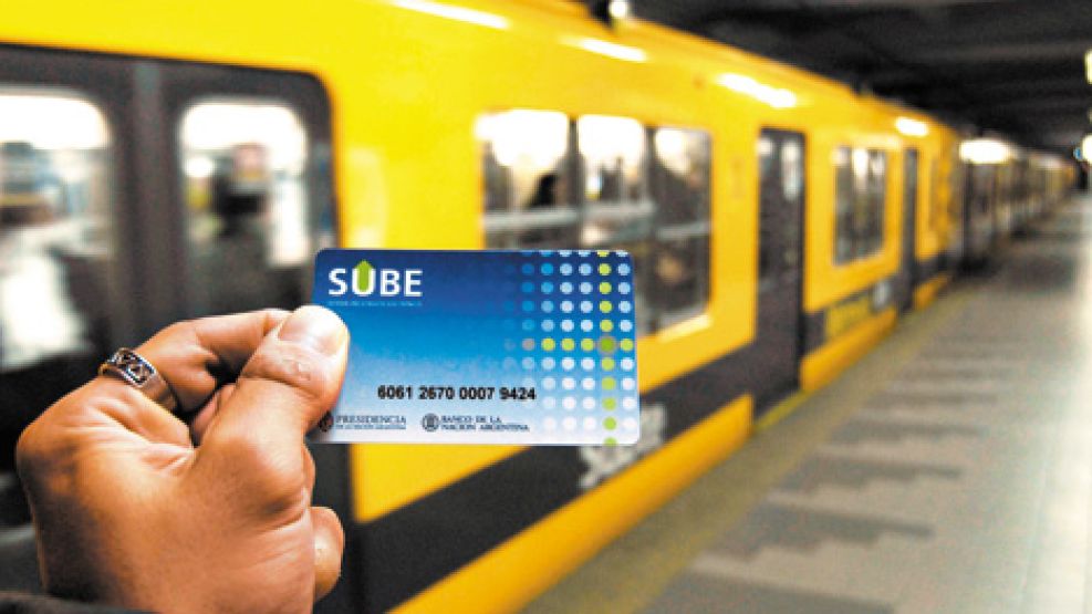 La tarjeta SUBE.