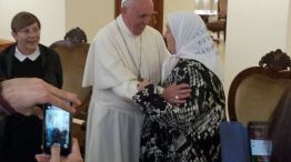 La titular de Madres de Plaza de Mayo se reunió con el Sumo Pontífice en la residencia de Santa Marta