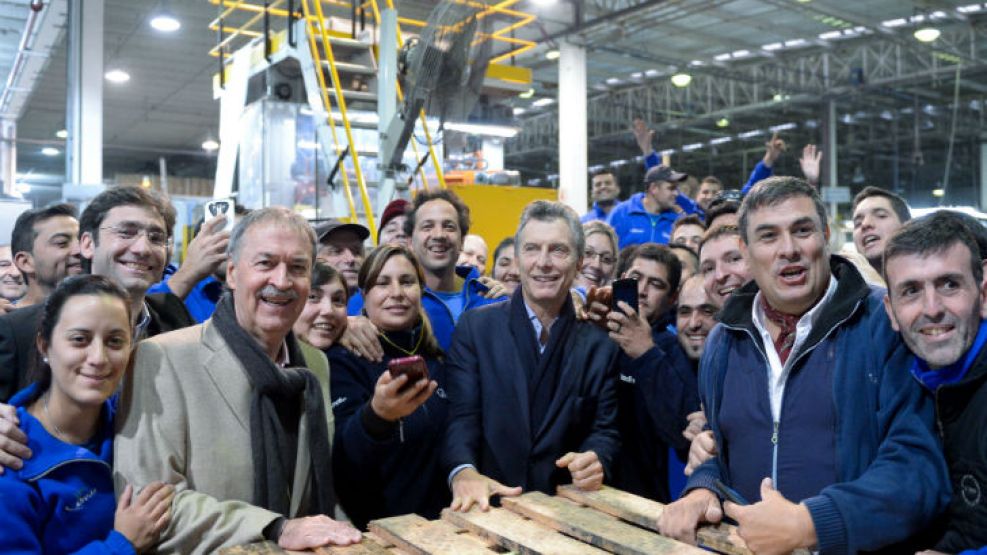 El presidente Mauricio Macri estuvo en Córdoba.