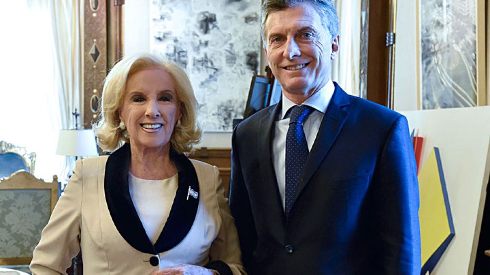 Relaciones. Mirtha fue a la Rosada con su nieto.