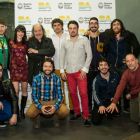 Nube 9, Lito Nebbia y Los Reyes del Falsete compartieron escenario. El presentador fue Alfredo Rosso | GENTILEZA: LA USINA DEL ARTE.