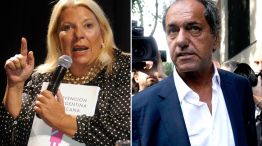 La diputada Elisa Carrió denunció al exgobernador bonaerense, Daniel Scioli.