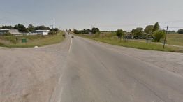 El accidente tuvo lugar en las inmediaciones del cruce de la calle La Pampa y la Ruta 226.