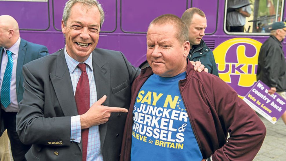 Antieuropeista. Nigel Farage reclama que Londres recupere facultades para frenar la immigración.
