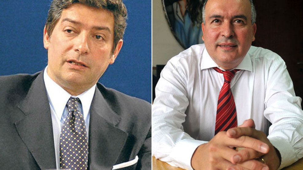 Derecha:El flamante juez de la Corte Suprema, Horacio Rosatti. Derecha: el exsecretario de Obras Públicas, José López.