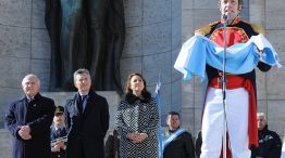 Macri encabeza en Rosario el acto por el Día de la Bandera ante 5.000 estudiantes