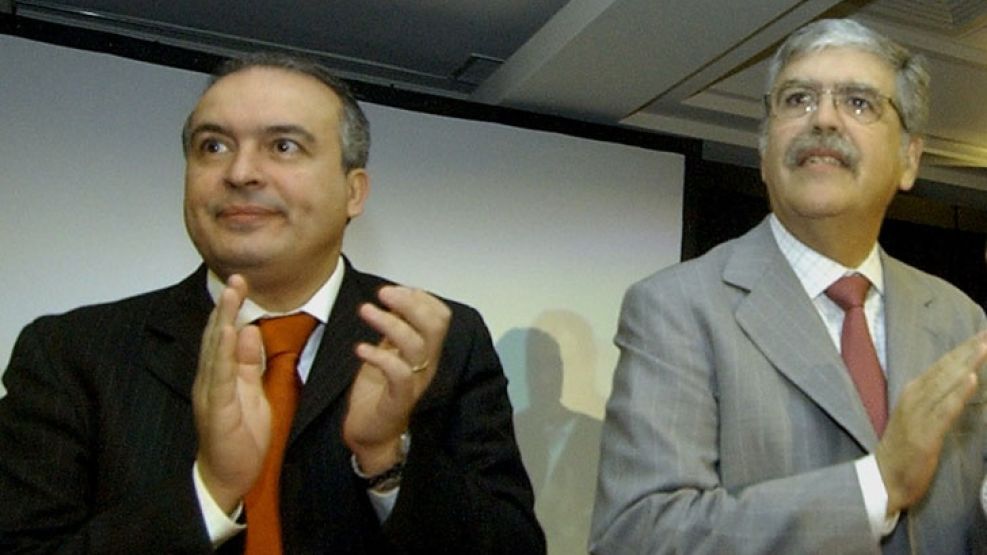 Julio De Vido junto a José López. El congreso avanza sobre el diputado.