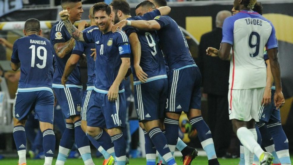 Otra goleada de Argentina, que se metió en la final de la Copa América.