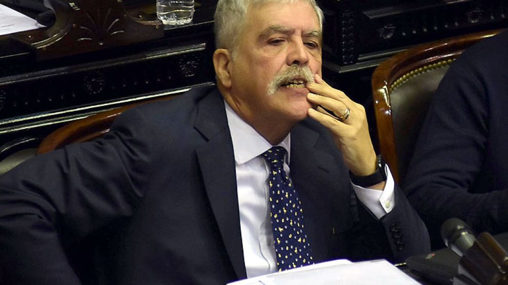 De Vido habló de persecución política durante la sesión de Diputados.