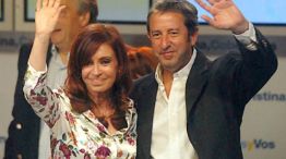 Cristina Fernández de Kirchner y Julio Cobos.