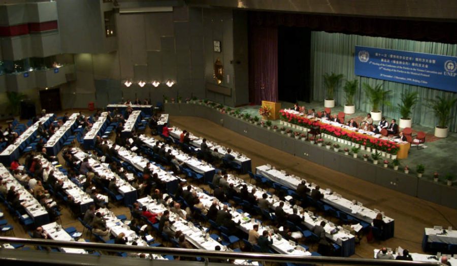 El Protocolo de Montreal en reunión el año pasado.
