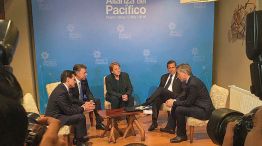 Mandatarios. El jueves, con líderes de la Alianza del Pacífico: Peña Nieto, Santos, Bachelet y Ollanta Humala. Hoy se reúne con el francés Hollande, mañana con Tusk (UE) y el martes con la alemana Mer