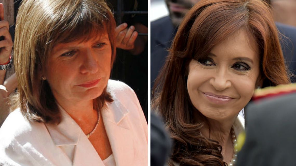 Cristina Kirchner denunció persecución y Patricia Bullrich la respondió ...