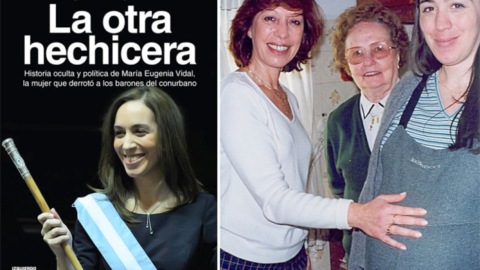 Madre-hija-abuela. Imágenes inéditas de las mujeres que influyeron en la vida de la gobernadora de la provincia de Buenos Aires. <br>