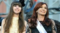 Florencia y Cristina Kirchner.