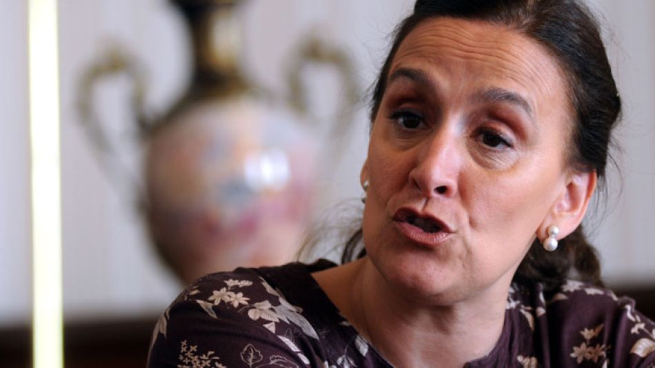 La vicepresidenta Gabriela Michetti.