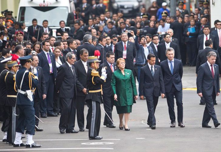 Mauricio Macri participó de la asunción del presidente de Perú