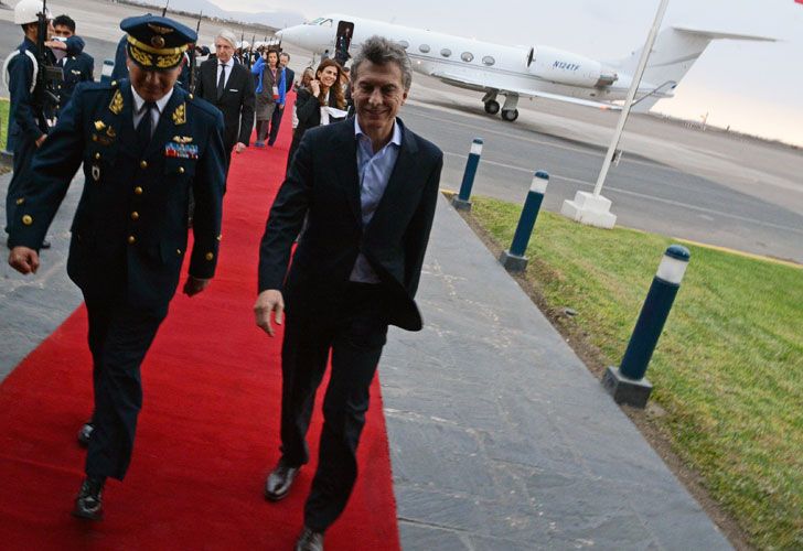 Macri en Peru