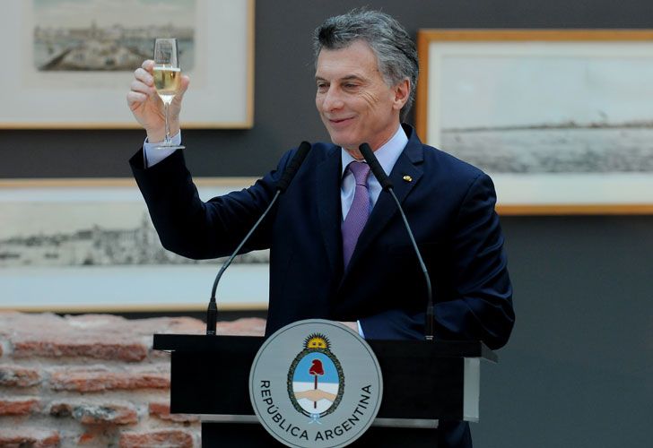 El presidente Mauricio Macri recibió en la Casa Rosada su par mexicano, Enrique Peña Nieto.