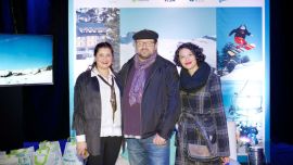 ROXANA PALACIOS gte ventas CHRISTOPHE Laura Sandoval Relaciones Institucionales Cerro Caviahue Ski Resort