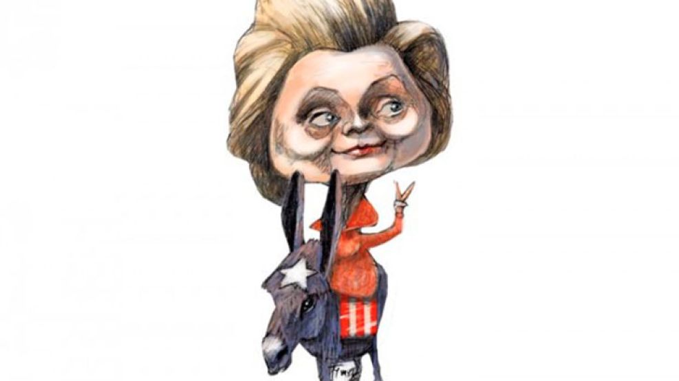 Hillary Clinton dibujo