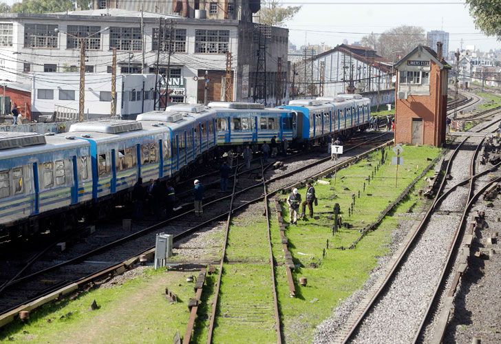 Descarriló el Tren Sarmiento