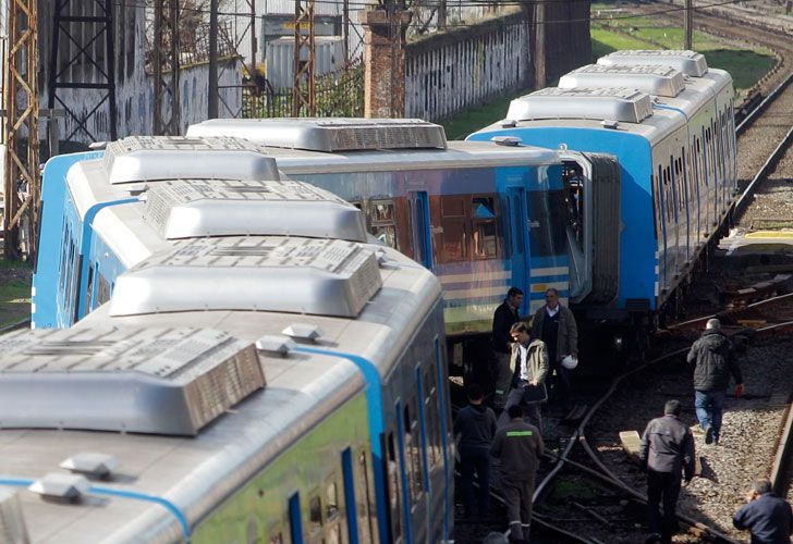 Descarriló el Tren Sarmiento