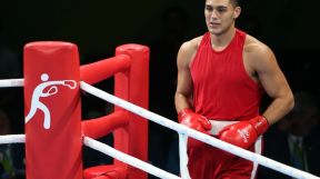 Yamil Peralta, boxeador argentino categoría hasta 91 kilos