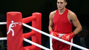 Yamil Peralta, boxeador argentino categoría hasta 91 kilos