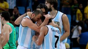 Manu repartió elogios para Campazzo y Nocioni.