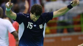 Gonzalo Carou, integrante del seleccionado argentina de handball