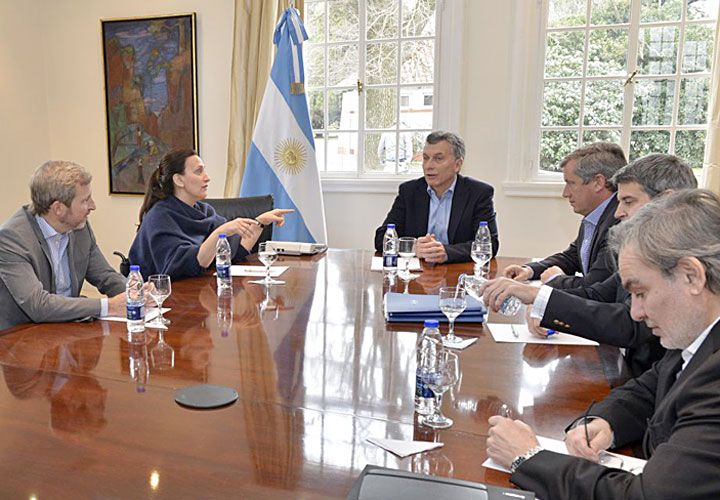 En Olivos. El Presidente mantuvo ayer en la residencia oficial una reunión para analizar los pasos a seguir junto a Michetti, Frigerio, Monzó, Prat-Gay, Lopetegui y Quintana.