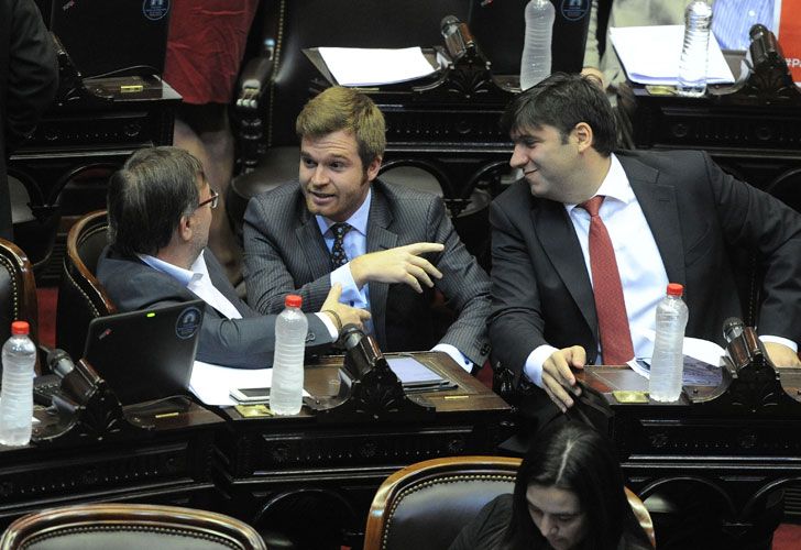 Marcos Peña expone en Diputados el segundo informe de gestión de gobierno.