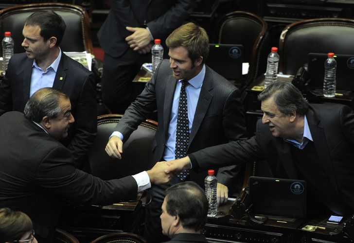 Marcos Peña expone en Diputados el segundo informe de gestión de gobierno.