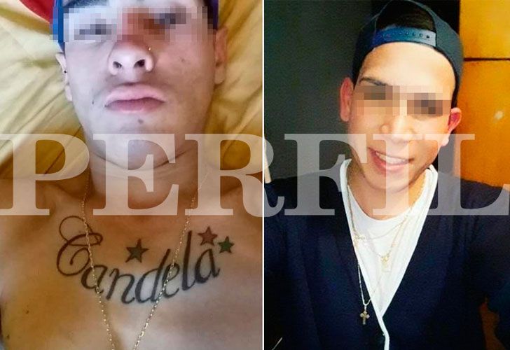 Crimen de Lanús. Nicolás Santillán (izq) y Jonathan Maidana, alias "Mono" (der), son los dos sospechosos por el asesinato de Nicolás Gamboni.