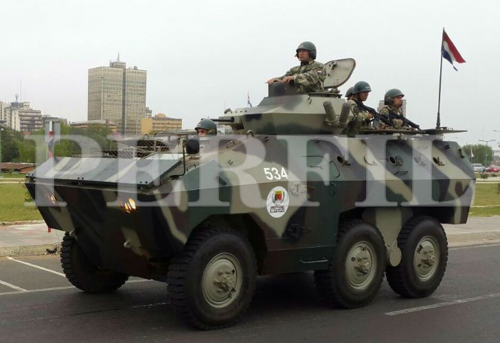 El diario paraguayo ABC dio a conocer imágenes del ataque.