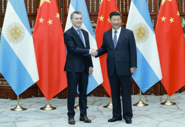 Mauricio Macri arrancó su agenda en China con una reunión con Xi Jinping.