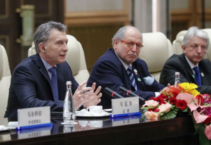 Mauricio Macri arrancó su agenda en China con una reunión con Xi Jinping.