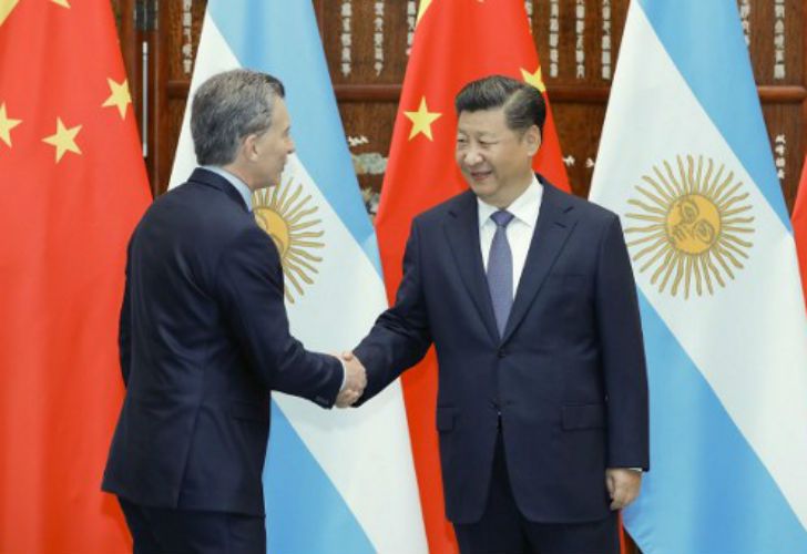 Mauricio Macri arrancó su agenda en China con una reunión con Xi Jinping.