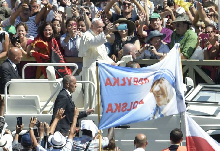 El papa Francisco canonizó a la Madre Teresa de Calcuta.