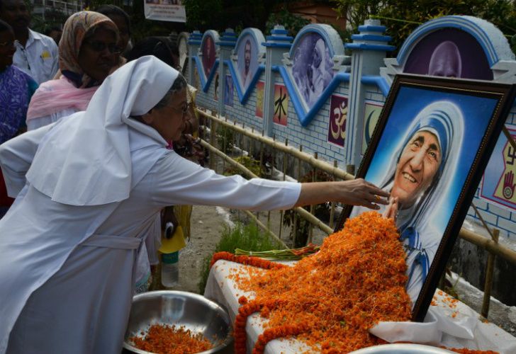 El papa Francisco canonizó a la Madre Teresa de Calcuta.